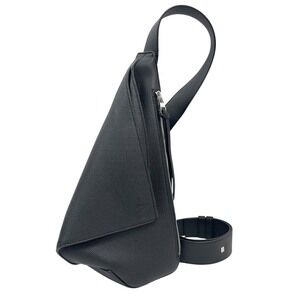 Loewe Anton Sling Body Bag Belt Shoulder Sacoche Black